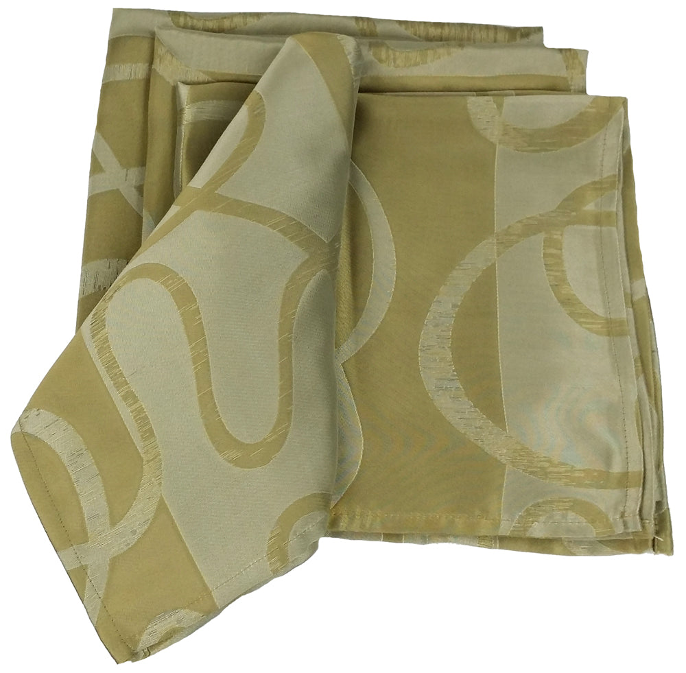 Xia Home Fashions Metro Placemats Set of 4 14x20 Yellow