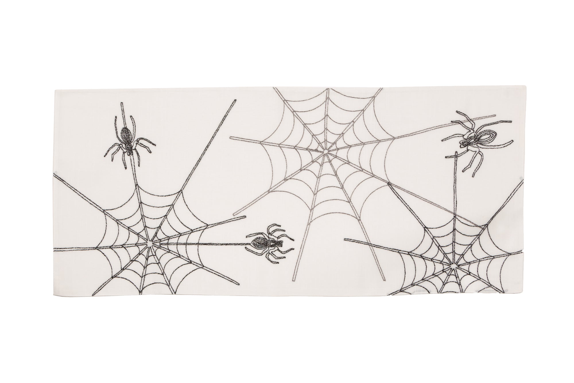 XD18801 Halloween Spider Web Table Runner