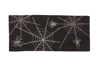 XD18801 Halloween Spider Web Table Runner