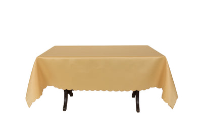XD75018F Gamboge Solid Tablecloth