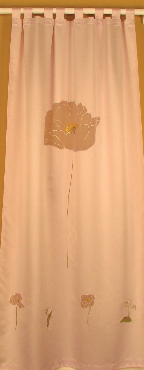 XD02114 Flower Sheer Curtain