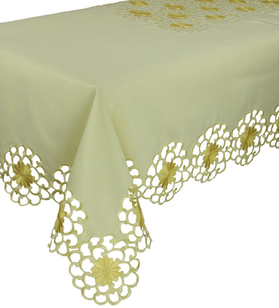 XD10183  Daisy Splendor Tablecloth