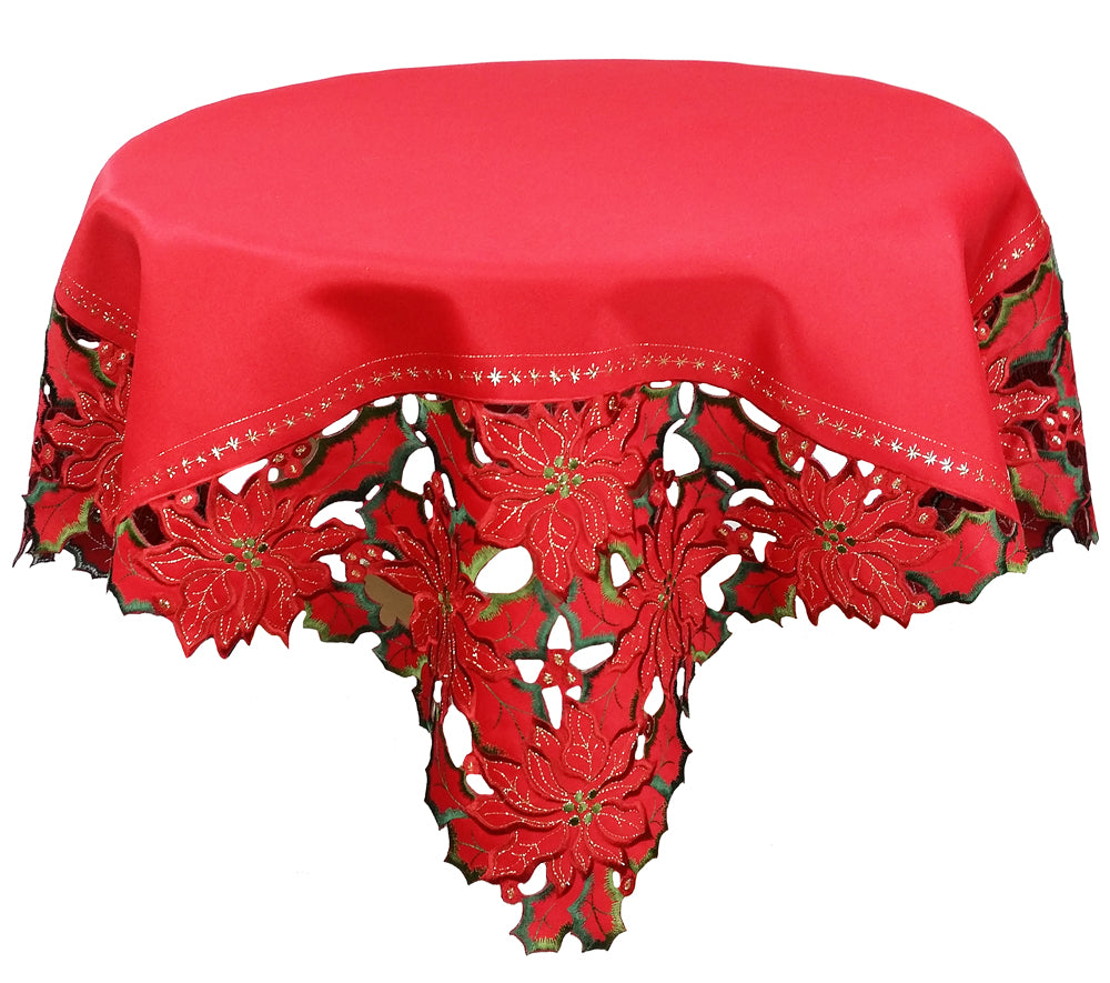 XD10982 Holiday Spirit Table Topper, 36''x36''
