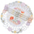 XD110737 Country Egg Round Placemats,16", Set of 4