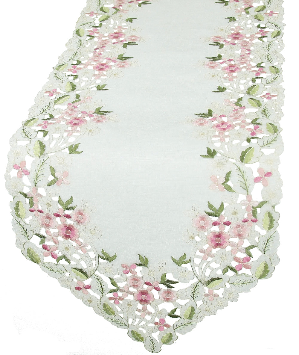 XD13041 Fairy Garden Sheer Table Runner