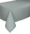 XD13187 Beaded Sheer Tablecloth, 90"x90"