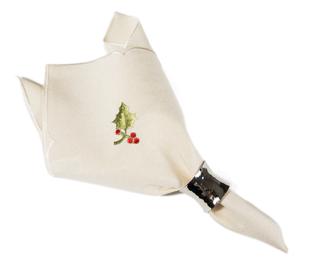 XD13188 Winter Berry Napkins Set of 4 21x21