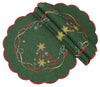 XD13194 Magical Christmas Doilies, 12'' Round, Set of 4