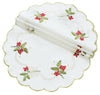 XD13401 Holly Berry Doilies, Set of 4