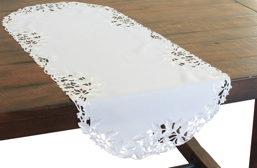XD14025 Arietta Embroidered Table Runner