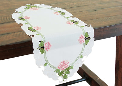 XD14038 Summer Rose Table Runner