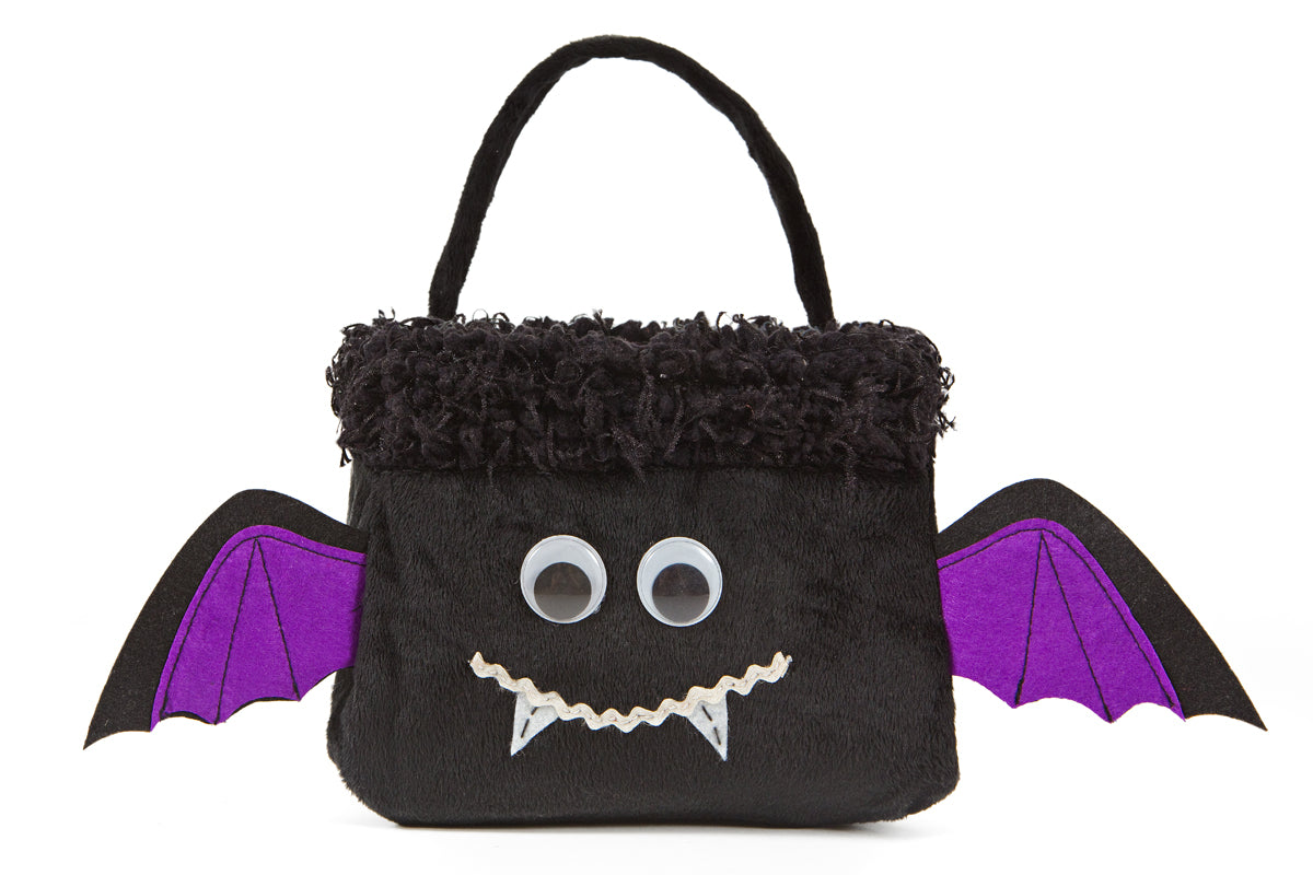 XD15836A Jack-O-Lantern Treat Bag 7x7x13
