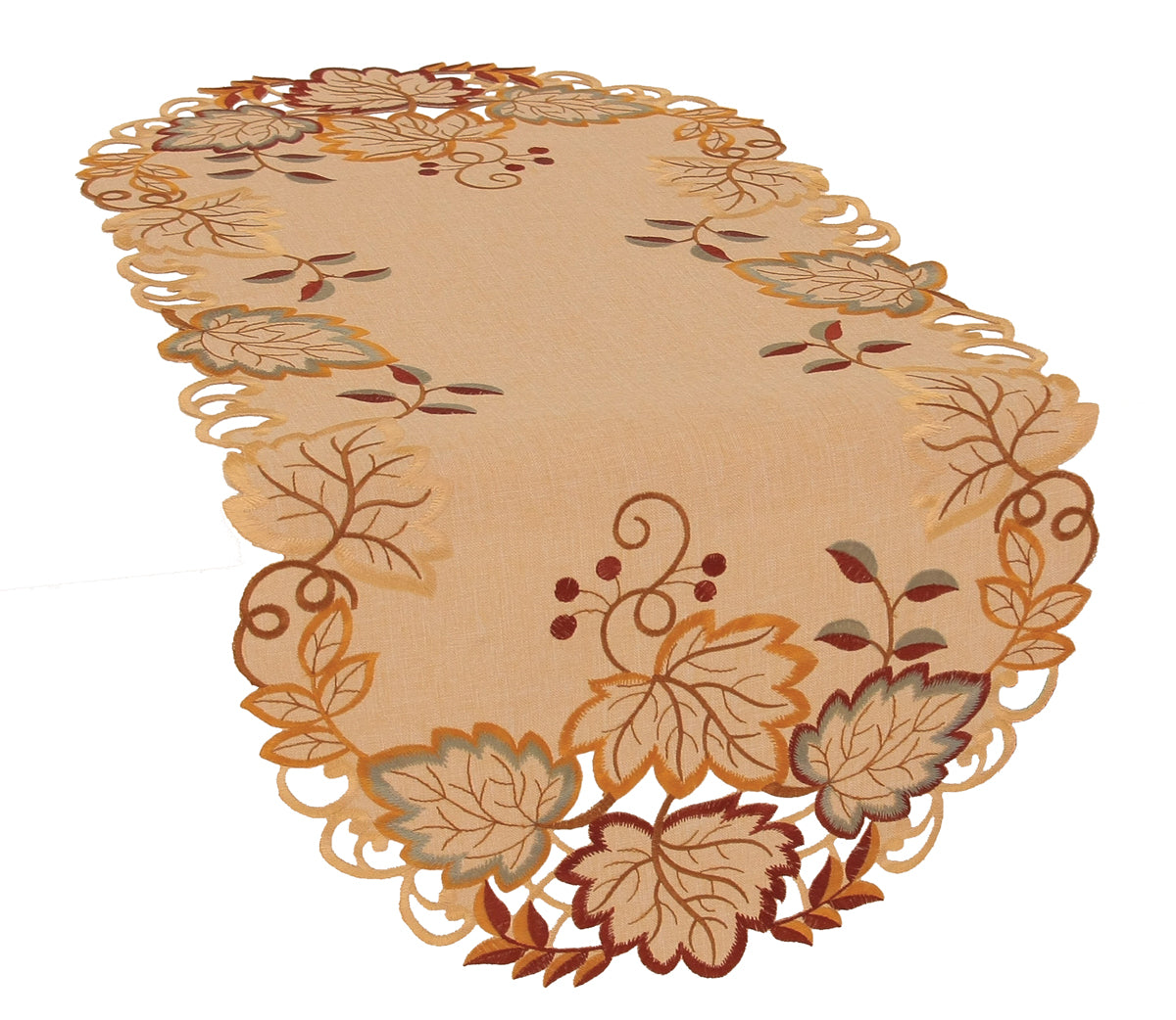 XD160901 Harvest Verdure Table Runner 16x34