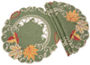 XD160915 Delicate Leaves Doilies, Set of 4