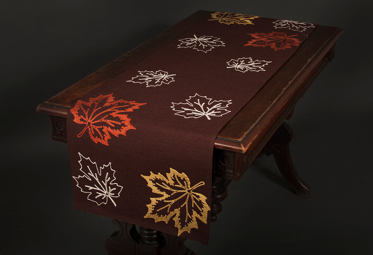 XD17143 Rustic Autumn Table Runner