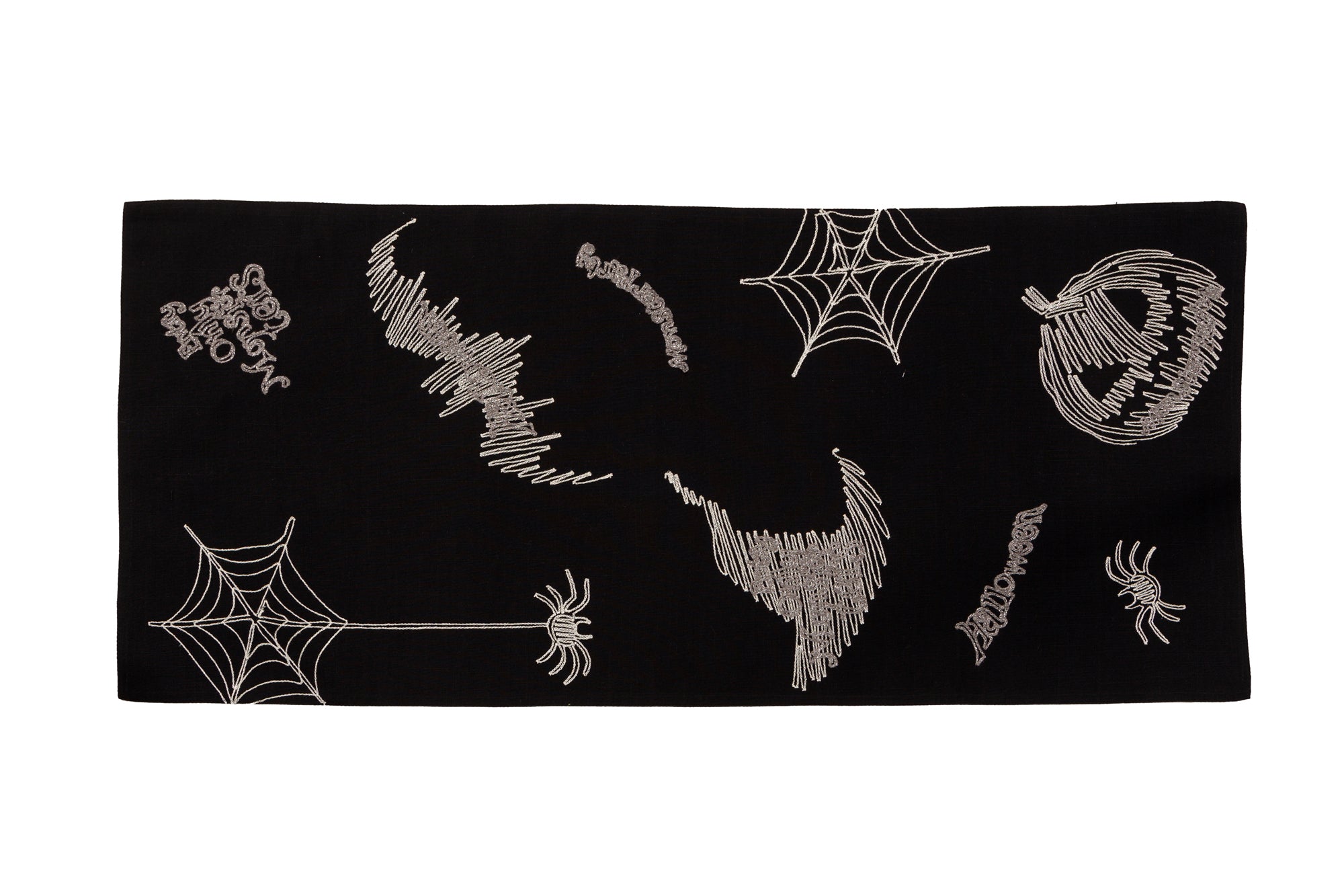 XD18802 Happy Halloween Double layer Table Runner