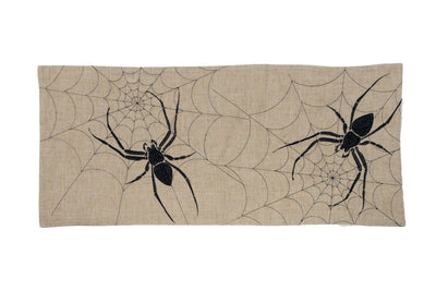 XD18803 Halloween Creepy Spiders Table Runner
