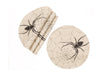 XD18803 Halloween Creepy Spiders 16'' Placemats, Set of 4