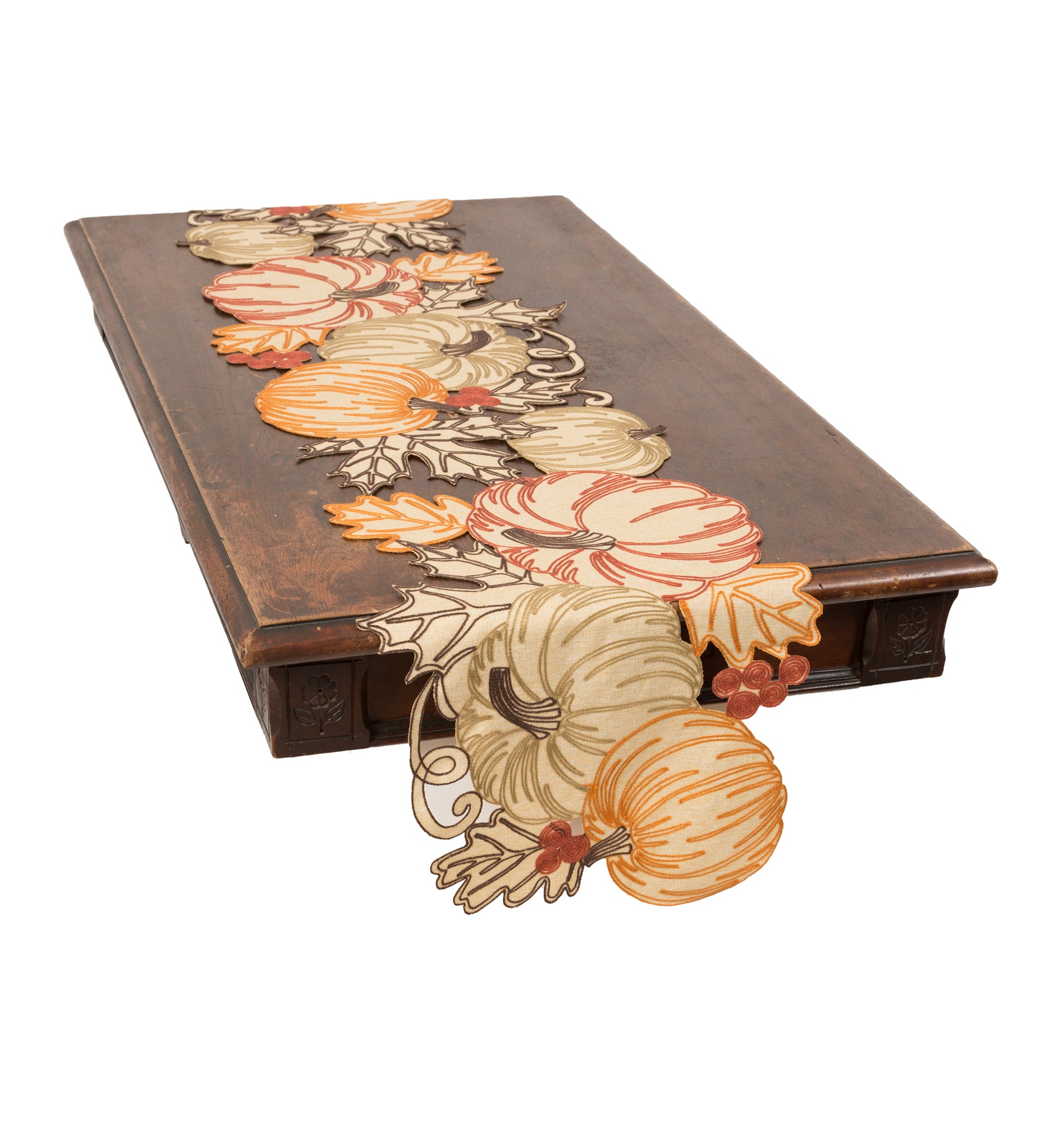 XD18804 Pumpkin Party Table Runner