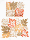 XD18805 Autumn Leaves 14''x20'' Placemats, Set of 4