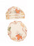 XD18808 Falling Leaves 12'' Doilies, Set of 4