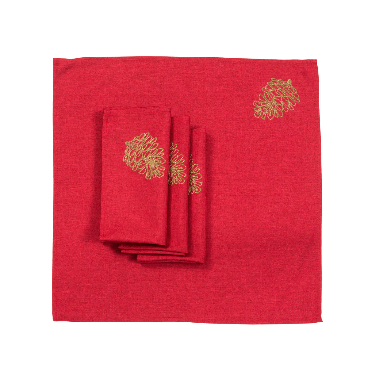 XD18901 Single Layer Napkins Set of 4 20x20