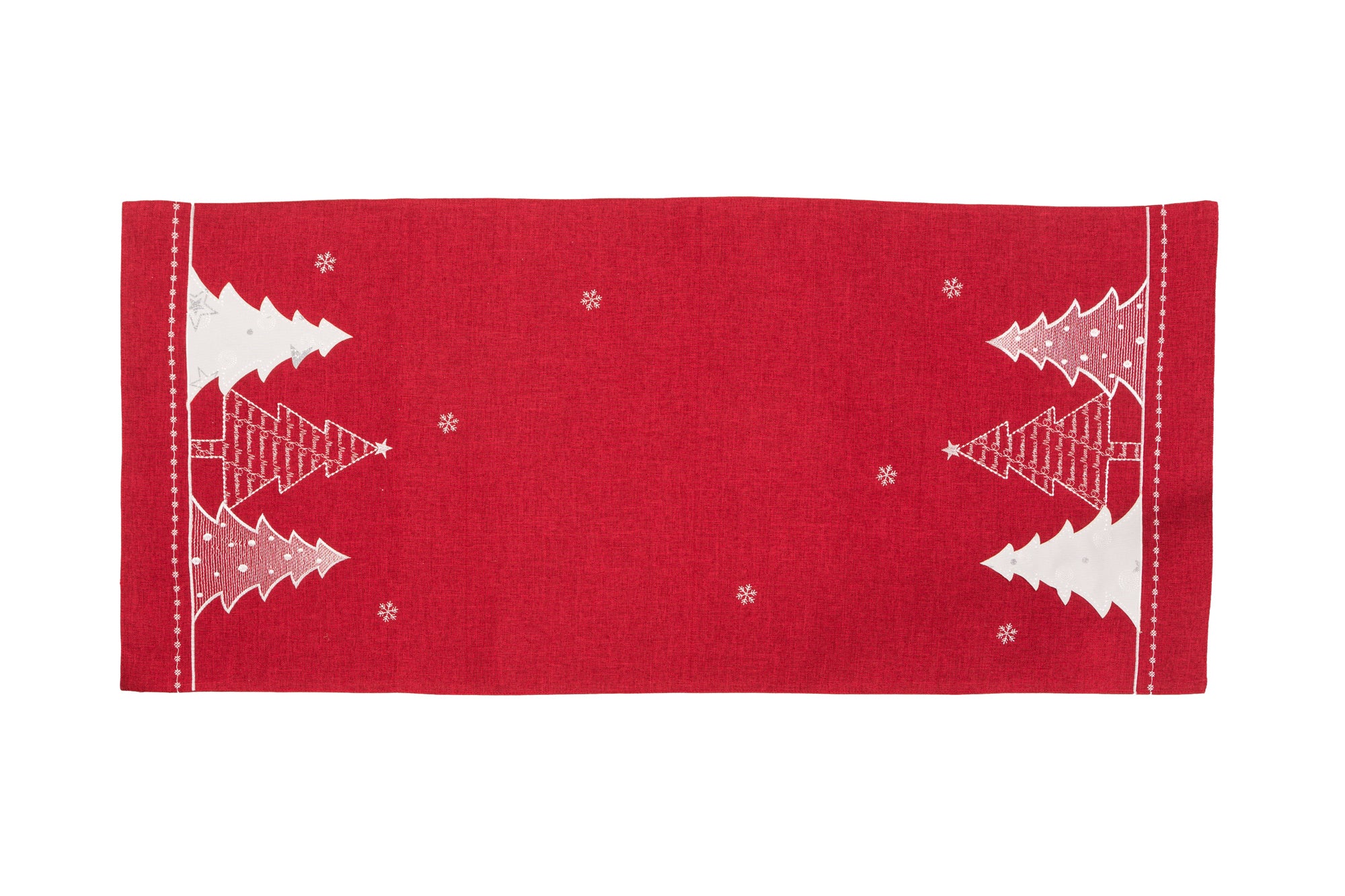 XD18902 Lovely Christmas Tree Table Runner