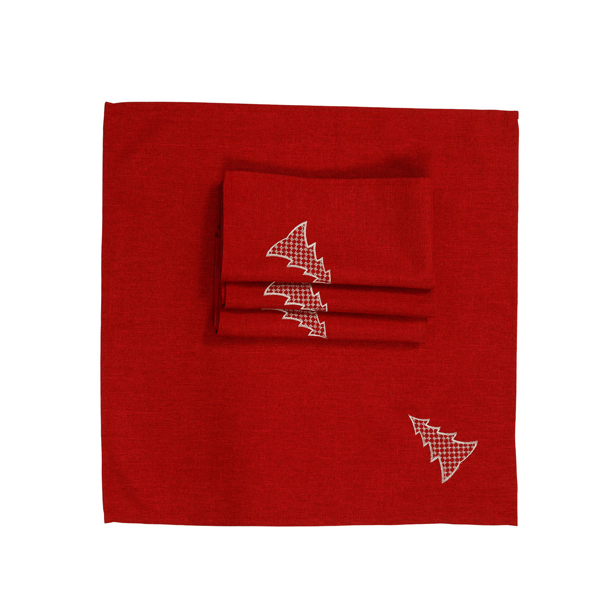 XD18902 Single Layer Napkins Set of 4 20x20 Dark Gray
