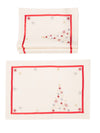 XD18908 Festive Christmas Tree 14''x20''Placemats, Set of 4