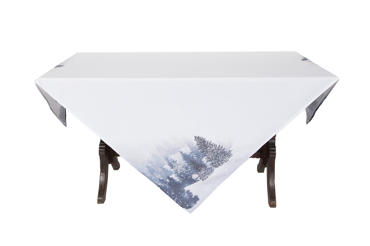 XD18910 Single Layer Tablecloth 60x60 White