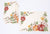 XD19809-Happy Fall Pumpkins Crewel Embroidered Placemats 14 by 20-Inch, Set of 4, Cream