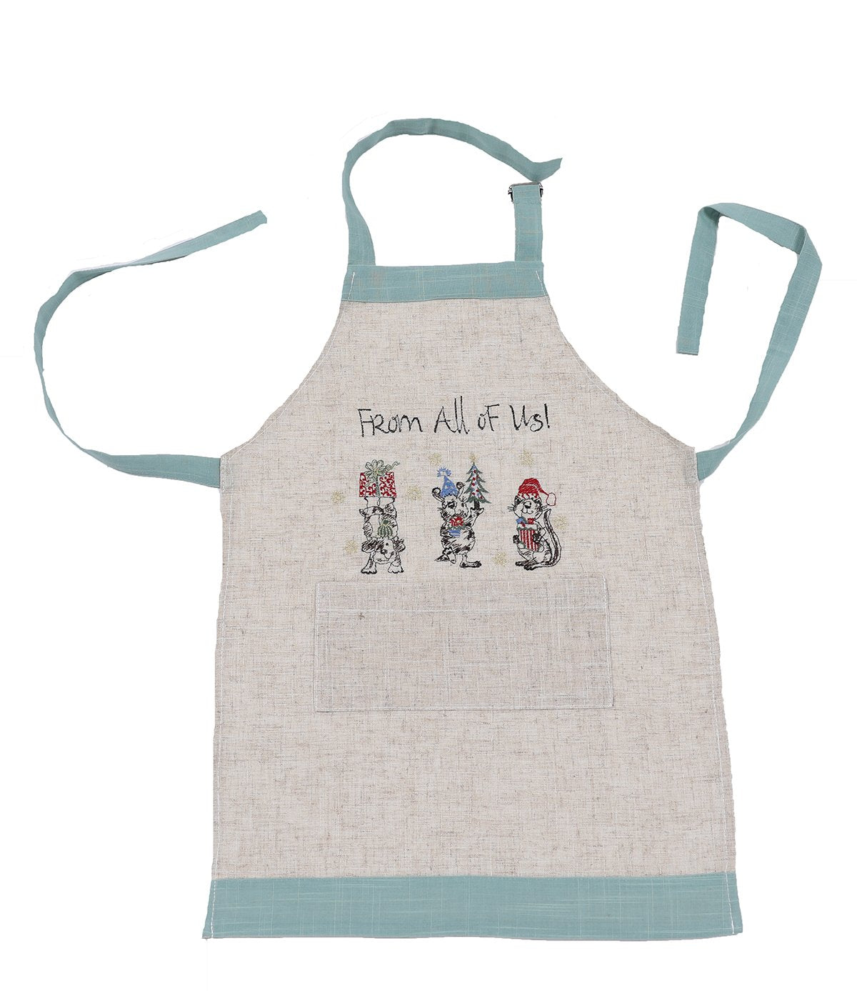 XD19813 From All of Us Christmas Adult Apron 30x26