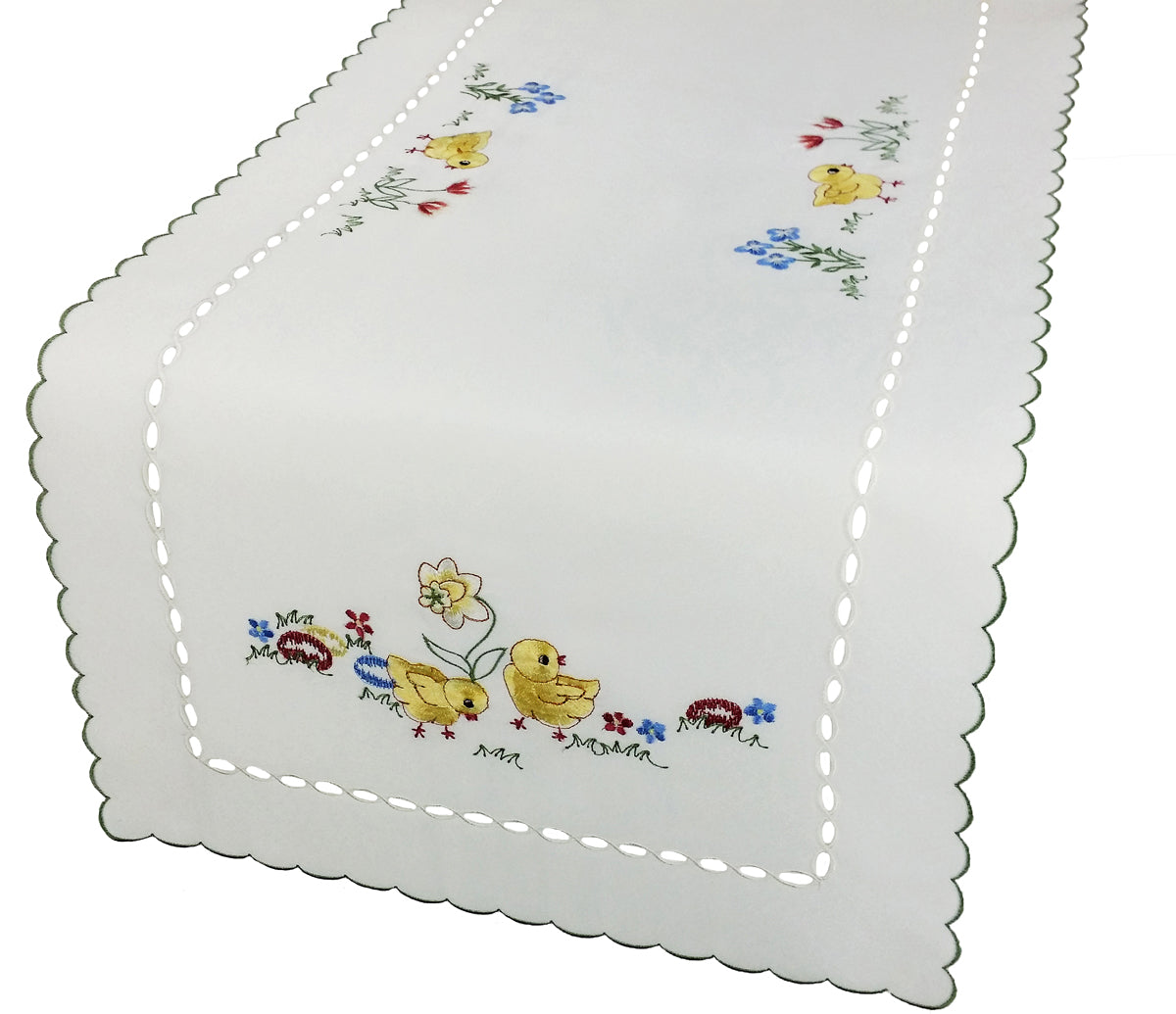 XD54016 Easter Egg Hunt Table Runner, 15"x54"