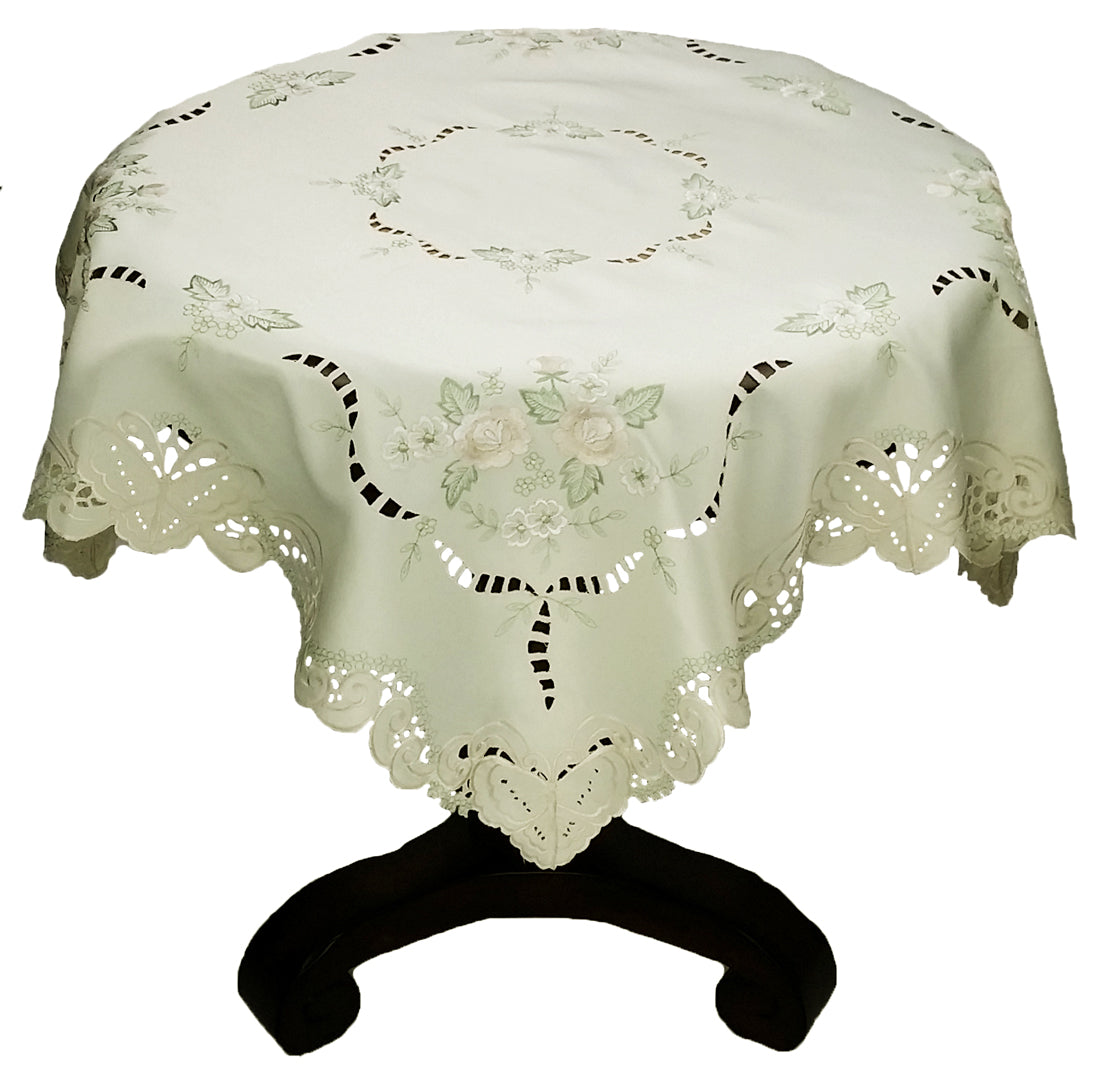 Xia Home Fashions Butterfly Cutwork Floral Table Placemat Set of 4