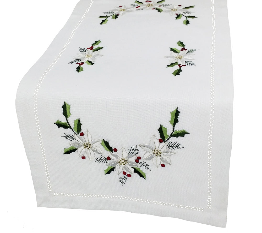 Country Poinsettia Doilies