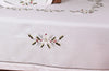 XD68036 Country Poinsettia Tablecloth, 70"Round