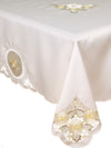 XD75029 Elegant Daisy Tablecloth