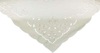 XD80506 Daisy Collection Table Topper, 34"x34"