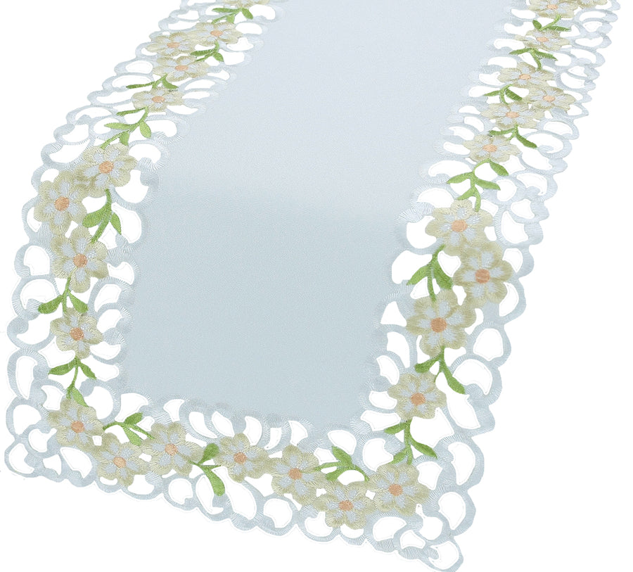 XD8073 Spring Garden Table Runner