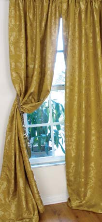 XIA HOME FASHIONS Sheridan Textured Rod Pocket Curtain Panel Ivory 48x84